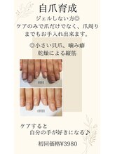 カシェナ バイ クゲヌマ リコネイル(CACHE:na by kugenuma RICONAIL)/自爪育成ケア