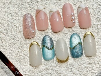 ネイルサロンアンドスクール ノーブル(noble)/チップサンプル