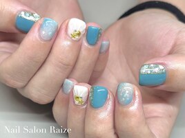 マーメイドネイル/夏ネイル