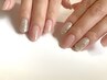 【他店オフ込み】ハンドネイル:ワンカラーorラメグラ　¥5500