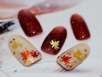 ネイルルージュ(Nail Rouge)/秋ネイル