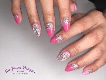 アン ジョーヌドラゴ/【自爪ネイル】オーロララメ