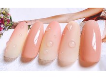 エンジェルビューティーネイルアンドアイラッシュ(Angel Beauty nail&eyelash)/ピーチネイル