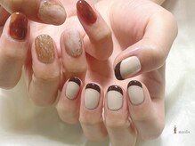 アイネイルズ 渋谷店(I nails)/フレンチニュアンス￥9480