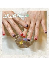 笑楽美屋/赤×黒×ラメで大人かわいい