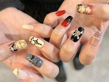 キャッツアイトーキョー 西荻窪店/痛ネイル