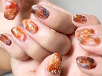 ビアンカ 川越店(Bianca)/べっ甲ネイル☆￥8500