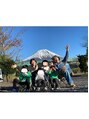山本整体院 箕面桜井駅前院&nbsp;家族で念願の富士山キャンプ！傘雲や赤富士も見れました☆