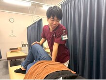 げんき堂整骨院 ゲンキプラス 富谷明石台(GENKI Plus)/ 大腿部/膝の痛み、施術〈鈴木〉