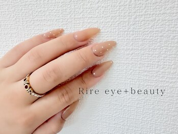 リール アイプラスビューティー(Rire eye + beauty)/シンプルドットネイル