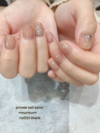 クリスマスネイル