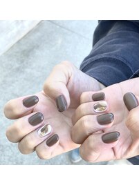 個性派カフェラテ風デザイン