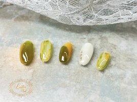 ぬりかけネイル☆