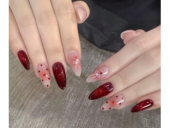 アミネイル 中野(Ami Nail)/ワンホンガーリーネイル