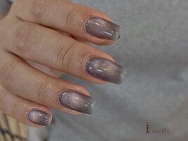 紫陽花きらきらマグネット