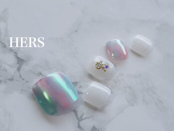 ハーズ(HERS)/FOOT シンプルアート