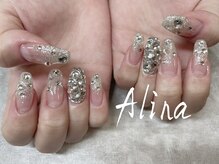 エリナネイルサロン池袋(Alina Nail Salon)/【スカルプ】ストーンつけ放題