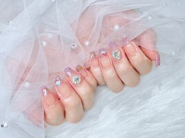 ビジューネイル♪