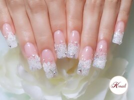 オーダーブライダルネイル