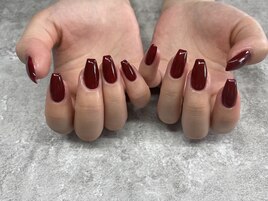 50 ボルドーネイル