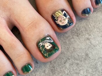 ネイル アトリエ コモード(nail atelier Comodo)/推し活ネイル [harry potter]