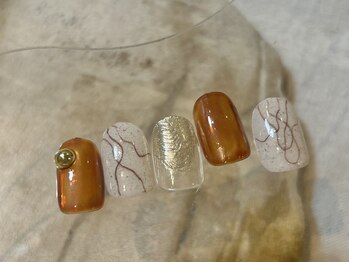 ラクネイル 浦和店(raku nail)/色鉛筆ニュアンスネイル