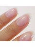 【自爪風クリアネイル】うるちゅる美爪♪お爪の補強/爪育にも★3850円♪