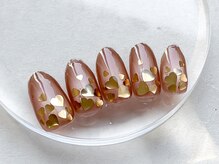 ワンアンドオンリー(One&Only)/マグネットネイル×ハートホロ