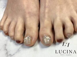 H-679大人可愛いハートネイル