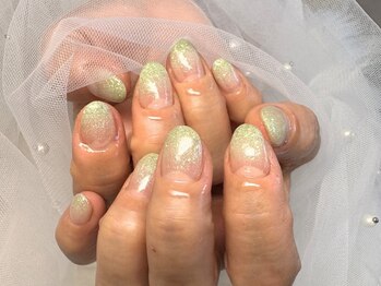 ネイルサロン べルフ(nail salon Verf)/ミントグリーン♪