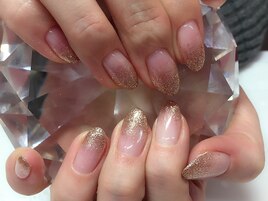 ラメグラデーション