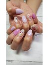 押し花Nail