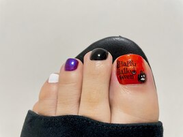 ハロウィンネイル