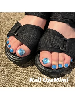 ネイル ウサミミ(Nail UsaMimi)/親指アートコース