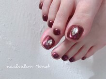 ネイルサロン モネ(Monet)/【フット】ワンポイントストーン