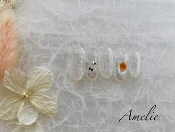 アメリ(Amelie)/クリア/ビジュー