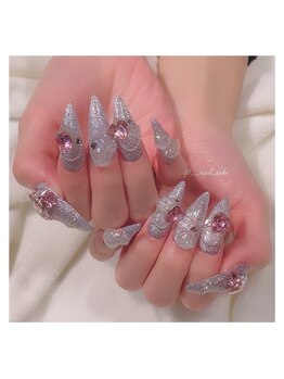 モカ 心斎橋(moca by Lee)/【Saki】バラネイル