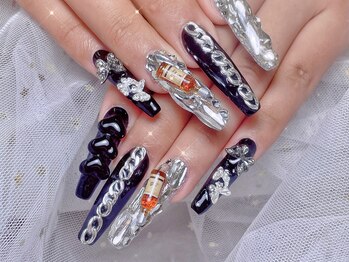 シーアンドビーネイル(C&B Nail)/ゴテゴテデザイン