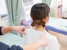 赤堀中央整骨院の雰囲気（しっかり歪みチェックします）