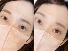 ナラ(nala.)/まつ毛パーマ×眉毛スタイリング