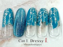 キャンアイドレッシー 南越谷店(Can I Dressy)/マグネットとぬりかけネイル