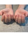 透け感ベージュピンク