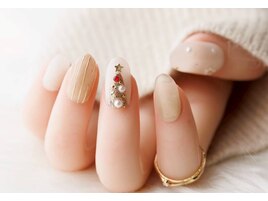 クリスマスネイル