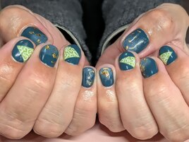 唐草模様ネイル♪