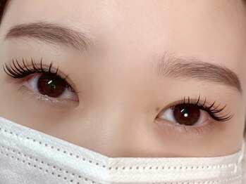 髪化粧アイラッシュ(髪化粧eyelash)/フラットラッシュ　Cカール