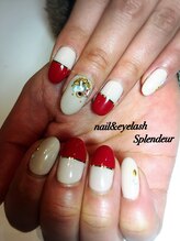 スプランドゥール(Splendeur)/バイカラーネイル