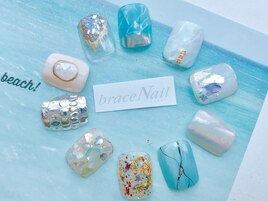 サマーフットネイル