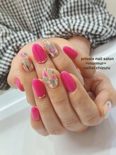 プライベート ネイルサロン マーマ(murmur)/シェル埋め尽くしネイル