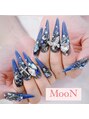 ムーン(MooN)&nbsp;ゴテゴテロングネイル