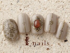 アンティーク風手描き　11500円